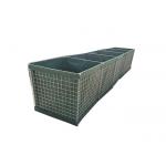 Mil 10 Military Hesco Barrier Height 1m Width 1m Lined With  Geotextile for sale