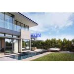 Double Glazed 5mm 12A Glass Clad Aluminum Windows 6063 -T5 for sale