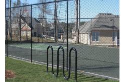 China Galvanized Hole Cyclone 60x60 50ft Pvc Coated Chain Link Fencing High 1.8m supplier