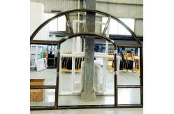 China Silver Black 6063 T5 Window Frame Sections Anodized Aluminium Extrusion supplier