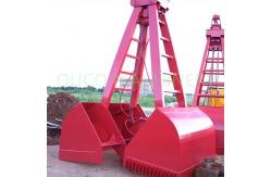 China Lifting Bulk 2 Peels Clamshell Mechanical Grab Bucket supplier