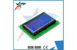China White Letter On Blue Backlight Module For Arduino 12864 LCD Display Module supplier