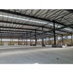 Pre Engineered Metal Building Construction , Prefab Light Steel Structure Workshop for sale