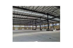 China Pre Engineered Metal Building Construction , Prefab Light Steel Structure Workshop supplier