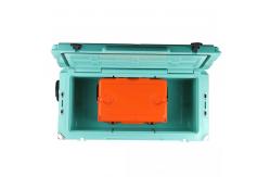 China 135QT Waterproof Rotomolded Ice Box Plastic Wheeled Cooler supplier