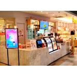HD Interactive Touch Screen Digital Signage / Digital Signage Floor Stand for sale