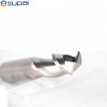 Flattened Solid Carbide Cutting Tools 2 Flutes End Mill For Aluminium Woodworking Cutters for sale