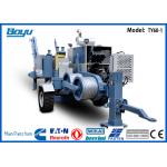 60KN Transmission Line Stringing Equipment Hydraulic 6T Conductor Laying Puller for sale