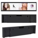 Indoor Stretched Display Screen 28 Inch LCD Advertising Display Wall Mounted for sale