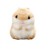 Chubby Hamster Plush Keychain Bag Pendant Birthday Present Mini Plush Doll for sale