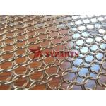 Ss Weld Ring Mesh Curtain As Space Division For Architectural Decoration for sale