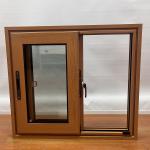 Aluminium Sliding Window Customized Window Double Temper Glass Good Sound Insulation