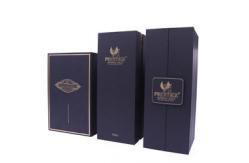 China ROYAL Wine Bottle Gift Boxes VODKA Whisky Packaging Boxes Glossy Lamination supplier