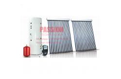 China 2500L Split Pressure Solar Water Heater Copper Exchanger 2000L Heat Pipe supplier