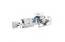 China PRY-350T / 450T Fully Automatic Square Bottom Paper Bag Making Machine With Handle supplier