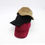 Embroidered Unisex Curved Brim Baseball Caps With 3D Logo for sale