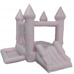 Toddler jump house jumping combo wedding decoration bouncer white inflatable slide bouncy castle for sale