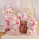 Gift Delu Gypsophila Doll Bouquet Ornaments Birthday Girl Stuffed Animal Flower Bouquet for sale
