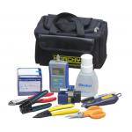 Portable FTTH Fiber Optic Tool Kit For Installing Fast Connector And Fiber Optic Drop Cable for sale