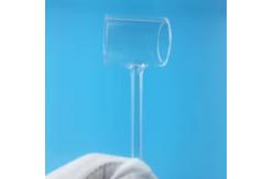 China Solar Energy Clear Quartz Glass Tee Tube High Temperature Resistance supplier