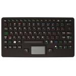 94 Keys IP67 Ruggedized Backlit Silicone Industrial Keyboard With Touchpad Matrix FPC Flex Cable for sale