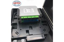 China 16 Port Outdoor Fiber Distribution Box Black Optical Distribution Frame supplier
