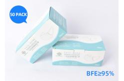 China Comfortable 3 Layers Disposable Surgical Face Mask Of Melt - Blown Fabric supplier