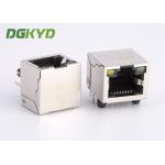Customized Single Port Metal Shield Rj45 Keystone Jack Without Transformer for sale