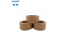 China Degradable Brown Custom Printed Kraft Paper Tape Roll  Box Sealing supplier