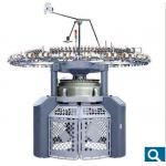 Automatic Double Jacquard Knitting Machine , Mattress Tick Fabric Knitting Machine for sale