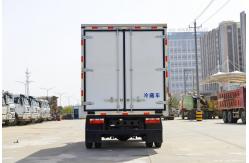China 170hp 4x2 4.05m Refrigerated Box Truck Euro6 With 650R16LT Tire supplier