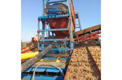 China 200m3/H Gold Dredging Machine Chain Bucket Dredger With Diesel Engine supplier