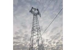 China Q235B Q345B Q420 Steel Lattice Tower For Power Transmission supplier