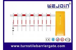 China Remote Control Car Park Entrance Barriers Vehicle Security Folding Arm High Stability supplier