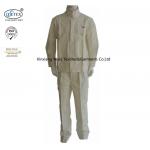 Canvas Cotton Fire Resistant Suit High Rated Arc Flash Protective Working for sale