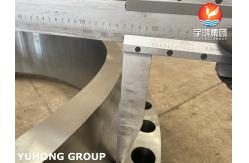 China ASTM A105 / A105N Forged Carbon Steel Body Flange Heat Exchanger Component supplier