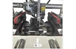 China 1.1kw Semi Auto Carton Box Stitching Machine PLC Control System supplier