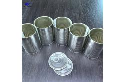 China Size D73x113mm 300g Empty Tinplate Can For Sauce Packing supplier