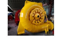 China Automatic Vertical Shaft Water Turbine Generator With Brushless Excitation supplier