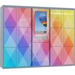 Self Service Luggage Lockers , Electronic Locker Systems Full Eliminate Keys And Tags for sale