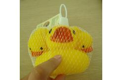 China Small Baby Shower Rubber Duck Family Bath Set , Floatable Promotional Rubber Ducks  supplier
