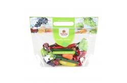 China PET CPP Stand Up Fresh Fruit Food Packaging Bag  With Zipper Vent Holes supplier