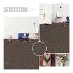 Geometric Loop Pile Nylon Printed Carpet Tiles Custom Pattern 50cm*50cm for sale