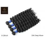 50.8cm 20 Inch Human Hair Bundles Deep Wave Human Hair Weave True To Length for sale
