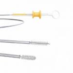 Stainless Steel Endoscopic Brush Cytology U Shape 3mm OD for sale