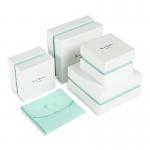 Recyclable Drawer Fancy Packaging Box For Jewelry Box With Pouch for sale