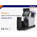 200*100mm Ø350mm Optical Measuring Machine , Digital Horizontal Profile Projector with Colorful DRO DP400 for sale