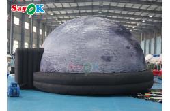 China Craft 5m Diameter Dome Inflatable Planetarium Tent Custom Logo Pattern supplier