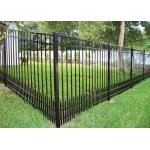 Powder Coating L2.7m Decorative Aluminium Fencing for sale