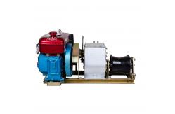 China 5Ton Diesel Cable Pulling Winch 50KN Hand Pulled Fast Winch Cable Puller supplier